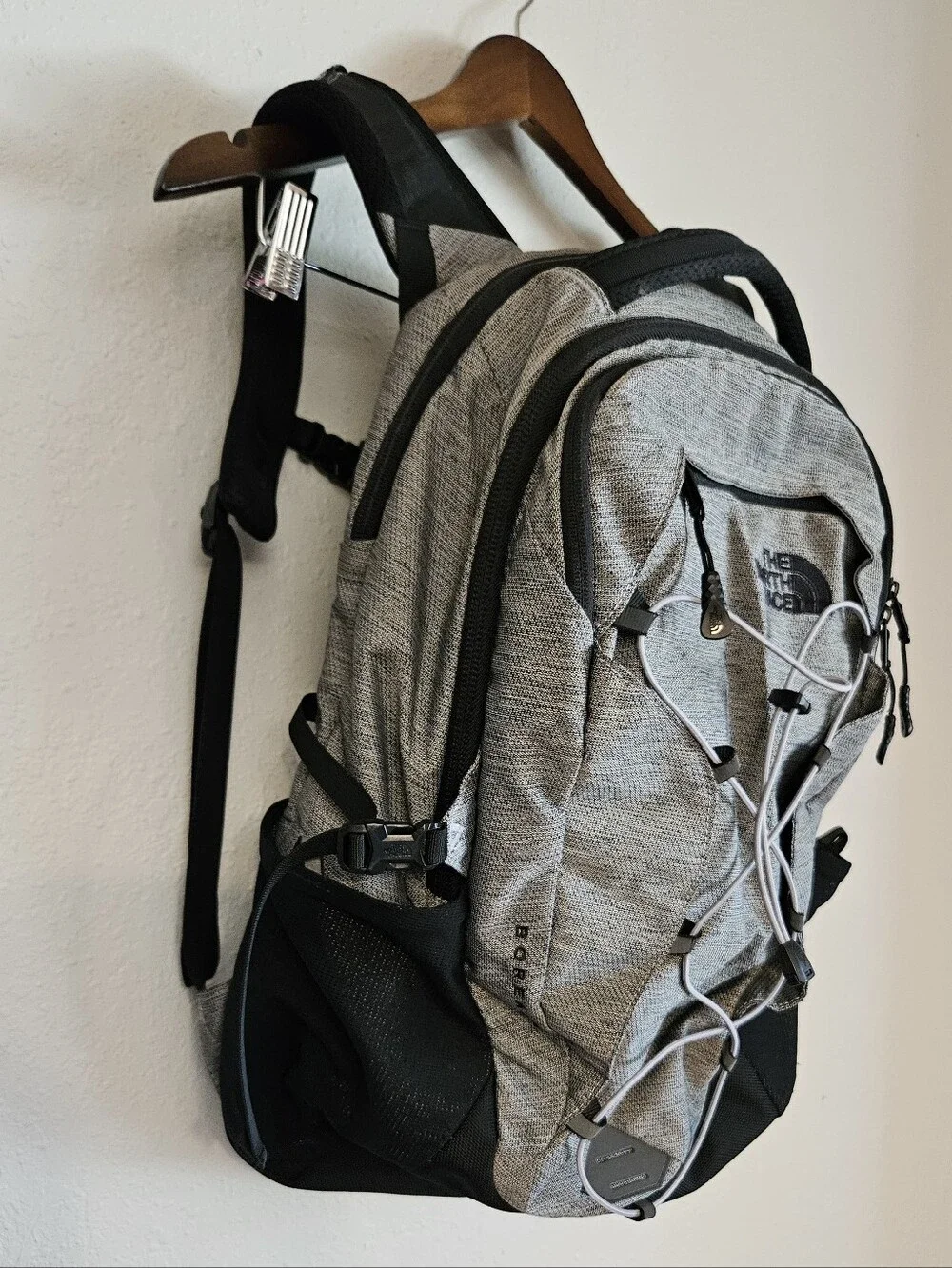 The North Face Borealis Black And Gray Backpack